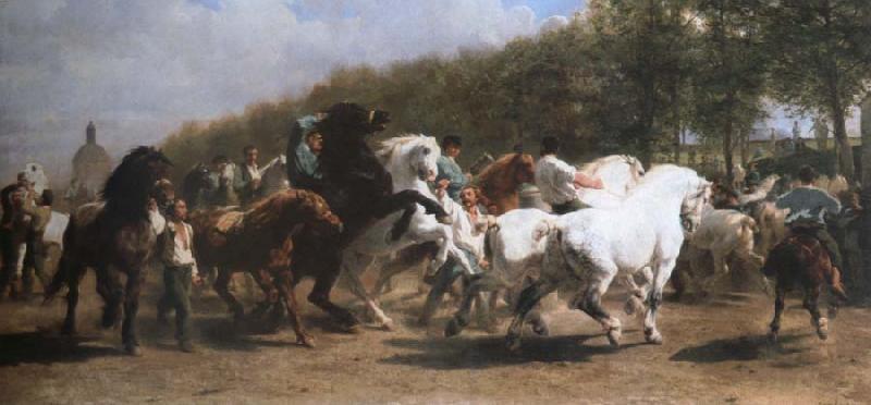 Rosa Bonheur the horse fair oil painting image